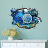 Large,Removable,Wallpaper,clock,Creative,Sticker,Decoration