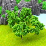 Micro,Model,Green,Trees,Mixed,Landscape,Garden,Scenery,Sandwork,Decorations