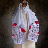 Women,Lightweight,Brief,Floral,Pattern,Elegant,Scarf,Shawl