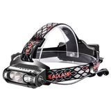 XANES,Waterproof,Headlamp,White,Green,Light,18650,Battery,Bicycle,Cycling