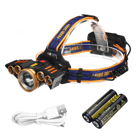 BIKIGHT,1500LM,Headlamp,Aluminum,Alloy,Rotating,Torch,Waterproof,Cycling,Fishing,Camping