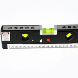 Loskii,Multipurpose,Laser,Level,Horizontal,Vertical,Measure,Aligner,Ruler,Bubbles