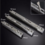 Slide,Stainless,Steel,Flush,Latch,Security,Guard