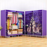 Cloth,Wardrobe,Fabric,Closet,Portable,Folding,Cloth,Hanger,Dustproof,Waterproof,Clothing,Storage,Cabinet,Furniture