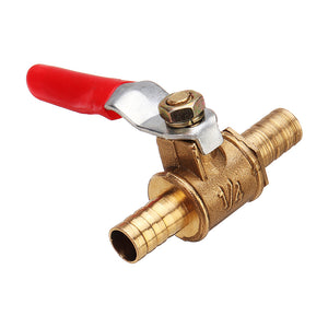 Inline,Brass,Shutoff,Valve,Fitting,Handle,Water