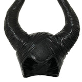 Halloween,Costume,Queen,Horns,Magic,Black,Queen,Witch,Headgear,Halloween,Masquerade,Party,Props