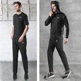 TENGOO,Sportswear,Trousers,Sports,Elastic,Tracksuit,Sport,Clothing,Jogging,Fitness,Running