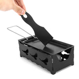 Black,Rectangular,Cheese,Raclette,Grill,Bakeware