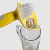 KITCHENDAO,Lemon,Zester,Channel,Knife,Citrus,Reamer,Grater,Catcher,Multifunctional,Kitchen