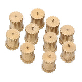 100Pcs,Brass,Single,Knurled,Female,Thread,Blind,Insert,Embedded