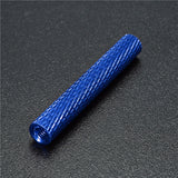 Suleve,M3AS7,10Pcs,Knurled,Standoff,Aluminum,Alloy,Anodized,Spacer,Multicolor