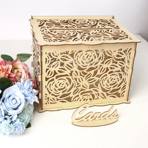 Wedding,Wooden,Boxes,Party,Wedding,Decoration,Money