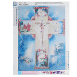 Diamond,Painting,Jesus,Christ,Religious,Cross,Stitch,Craft,Decor