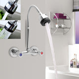 Mount,Brass,Mixer,Faucet,Kitchen,Basin,Flexible,Spout,handle,Faucet