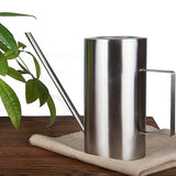 Stainless,Steel,Watering,Water,Container,Garden,Flower,Plants