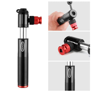 BIKIGHT,Aluminium,Alloy,2Modes,Bicycle,Outdoor,Portable,American,Nozzle,French,Nozzle