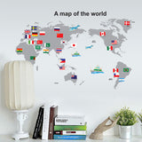 World,Stickers,Removable,Waterproof,Decals,Decor