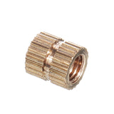 Suleve,MXBN7,330Pcs,Knurled,Brass,Round,Female,Thread,Knurled,Round,Insert,Embedment,Assortment