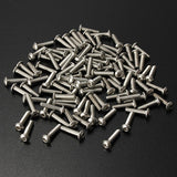 100Pcs,Bolts,Stainless,Steel,Screws,Button,Socket