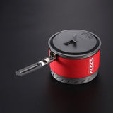 Alocs,Person,Heating,Camping,Picnic,Jacketed,Kettle,Cookware