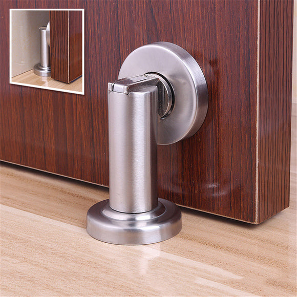 Stainless,Steel,Stopper,Thickened,Strong,Magnetic,Doormagnet,Doors,Touch,Suction