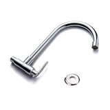 Degree,Swivel,Stainless,Steel,Kitchen,Faucet,Basin,Water,Faucet,Single