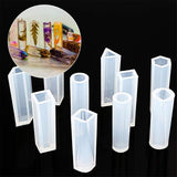 113Pcs,Crystal,Epoxy,Resin,Silicone,Pendant,Casting,Mould,Transparent,Jewelry,Making,Crafting,Decor