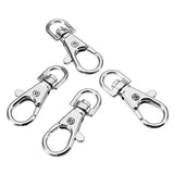 10Pcs,Silver,Alloy,Swivel,Lobster,Clasp,Round