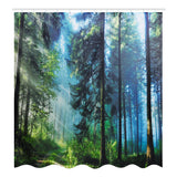 Curtains,Waterproof,Polyester,Fabric,Washable,Bathroom,Shower,Curtain,Screen,Hooks,Accessories