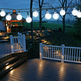 50LED,Solar,String,Lights,Outdoor,Waterproof,Modes,Lights,Globe,Garden,Decoration