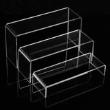 Clear,Acrylic,Display,Stand,Jewelry,Cosmetics,Organizer,Riser,Transparent