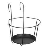 Metal,Flower,Holder,Stand,Hanging,Basket,Plant,Garden,Storage