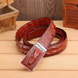 125CM,Men's,Automatic,Buckle,Leather,Leather