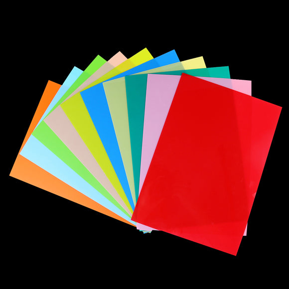 10Pcs,Multicolor,Shrinks,Plastic,Sheet,Resin,Decorating,Unprintable,Films,Craft,Material