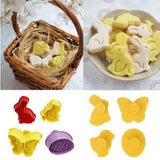 Pieces,Animal,Shape,Easter,Cookie,Decoration,Pastry,Cookies,Moulding,Baking