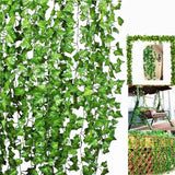 Artificial,Trailing,Ferns,Greenery,Garland,Plants,Foliage,Flowers,Decorations