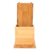 Universal,Bamboo,Cutter,Utensil,Holder,Block,Storage,Kitchen,Organizer,Tools