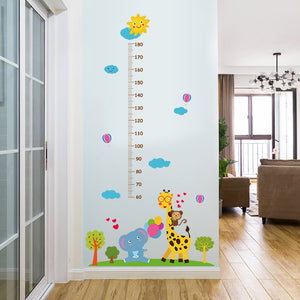 Miico,SK9340,Giraffe,Elephant,Painting,Heights,Sticker,Children's,Kindergarten,Decorative,Sticker