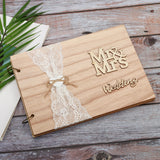 Elegant,Guest,Wedding,Decorations,Album,Decroation,Bridal,Wooden,Rustic