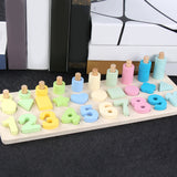 Preschool,Learning,Montessori,Counting,Board,Digital,Shape,Pairing