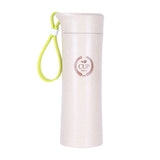 KCASA,360mL,Wheat,Straw,Fiber,Bottle,Portable,Travel,Outdoor,Sports,Water,Creative