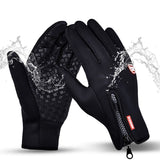 1Pair,Touch,Screen,Tactical,Glove,Winter,Sport,Skiing,Gloves,Zipper,Thermal,Gloves