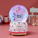 Creative,Crystal,Flamingo,Musical,Globe,Music,Valentine's,Birthday