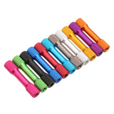 Suleve,M3AR18,10Pcs,Knurled,Standoff,Aluminum,Alloy,Multicolor