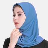 Hijab,Scarf,Women,Solid,Crystal