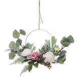 Inches,Artificial,Flowers,Wreaths,Perfect,Artificial,Garland,Wedding,Supplies,Party,Decor