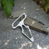 Outdooors,Wrench,Portable,Pocket,Multifunctions,Screwdriver,Bottle,Opener,Survival