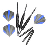 Professional,Aluminum,Black,Steel,Darts,Flights