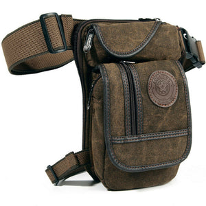 Outdoor,Tactical,Waist,Motorcycle,Cycling,Rider,Canvas,Pouch