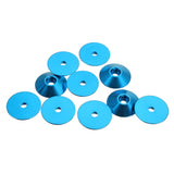 Suleve,M3AN10,10Pcs,Screw,Washer,Extra,Large,Gasket,Aluminum,Alloy,Multicolor